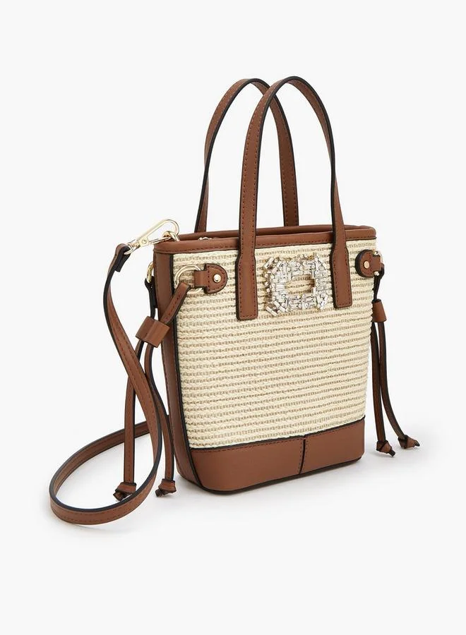 Celeste MULTICOLOR Embossed Monogram Tote Bag Ramadan Collection for Women | Best Price UAE